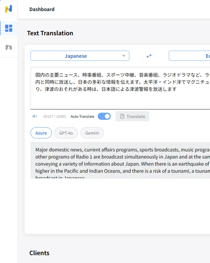 AI-Powered Translation Ecosystem (NANI)